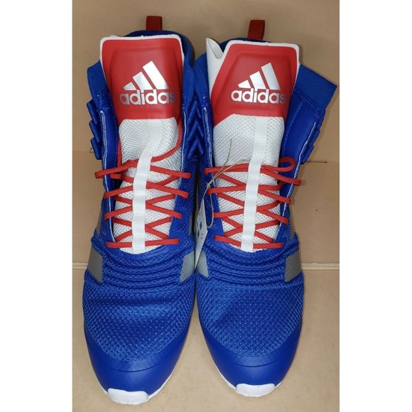 Adidas Speedex 18 Boxing Shoes Blue FZ5308 Men\'s Size 7.5 = Women\'s 8.5 NWOB main image 4